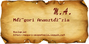 Mágori Anasztázia névjegykártya